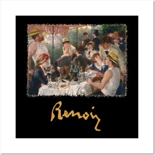 Luncheon of the Boating Party by Pierre Renoir Posters and Art